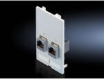 Rittal 2482.560 SZ CSATLAKOZÓ-FELÜLET 2xRJ45 (2482560)