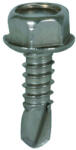 DEHN 528619 Hatlapfejű önmetsző lemezcsavar DIN 7504 6, 3x19 mm NIRO BSC 6.3X19 SW10 V2A (528619)