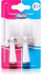 Chicco Replaceable Brush Heads 3y+ capete de schimb pentru periuta de dinti 2 buc Periuta de dinti electrica