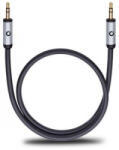 Oehlbach i-Connect J-35 Sztereó 3, 5 mm Jack - 3, 5mm Jack kábel 0.5 méter fekete (OB60011) (OB60011) - aqua