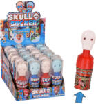  Skull Sucker nyalóka eper vagy áfonya ízű sziruppal - 40 g