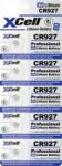 XCell Gombelem CR 927 3 V 5 db 30 mAh Lítium CR927-B5 (148264) (148264) - aqua