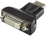Renkforce DisplayPort - DVI átalakító adapter, 1x DisplayPort dugó - 1x DVI aljzat 24+5 pól. , fekete, Renkforce (RF-4212237)