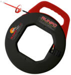 Runpotec Vezetékbehúzó szalag műanyag házban RUNPO5 special 20m 100130 (100130)