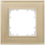 Siemens 5TG1201-4 1-es keret, üveg, homokbarna, DELTA miro (5TG12014)