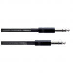 Cordial EM 0, 5 VV 6.3mm jack sztereó hangszer kábel 0, 5m fekete (14814) (14814)