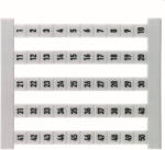 Weidmüller Sorkapocs jelölő szám 1-50 fehér DEK 5 FS 1-50 0473560001 Weidmüller (0473560001)