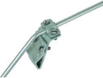 DEHN Ereszcsatorna kapocs St/tZn 13-25mm-es peremhez kétcsavaros leszorítóval Rd 7-10mm-hez 338000 DRK ZS 7.10 W13.25 STTZN (338000)