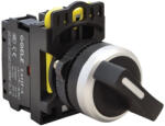 TRACON Karos kapcsoló, kétállású 1×NO+1×NC, 5A/230V AC-15, IP65 NYK3-S21BK Tracon (NYK3-S21BK)