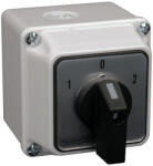 Tracon tokozott közvetlen irányváltó motorkapcsoló, 1-0-2 20A, 5, 5kW, 48×48mm IP65 - TKM-20/NT65 (TKM-20/NT65)