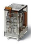 Finder 55.32. 9.024. 0040 miniatűr ipari relé 2CO(váltó) 10A 24V DC (55.32.9.024.0040)