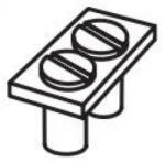 SEZ DK a. s Összekötő híd két sorkapocsra P 50/2 (300113) SEZ (1000440500)