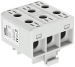 Morek Fővezeték sorkapocs 3P 2x2, 5-35mm2 1000V szürke Morek MAA1335A10 (MAA1335A10)