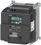 Siemens 6SL3210-5BB23-0BV1 frekvenciaváltó, 1x200-240VAC 3, 0kW/13, 6A, beépített C1 szűrővel, BOP panellel, Siemens V20 Sinamics (6SL32105BB230BV1)