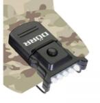 DÖRR LED-es csíptetős lámpa sapkához, elemes, 5 LED 10 lm 11 g, Dörr Foto CL-5 980397 (980397)