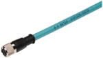 Siemens 6XV1830-3DH15 PROFIBUS M12 szerelt csatlakozókábel, 1.5m (6XV18303DH15)