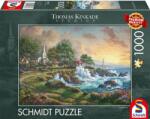 Schmidt Spiele Пъзел Schmidt от 1000 части - Крайбрежен рай (58628)