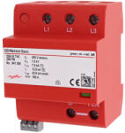 DEHN 941306 Alkalmazásoptimalizált 1. +2. típusú kombinált villámáram-levezető DEHNshield Basic 3fázisú TN-C rendszerhez érintkezővel DSH B TNC 255 FM (941306)