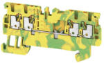 Weidmüller földelő sorkapocs A4C 1.5 PE (0, 14-1, 5mm2), 500V, 1552660000 (1552660000)