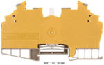 Weidmüller Mérő-bontó sorkapocs WDT 1.5/2 DB/GE (0, 13-2, 5mm2), TS32 TS35/Wemid, 250V/10A, sárga 1015900000 Weidmüller (1015900000)