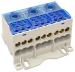 Tracon Fővezetéki leágazó sorkapocs nyitható fedéllel 3×1×50(35)mm2 / 3×6×16(10)mm2 175A FLSO50-3P Tracon (FLSO50-3P)