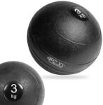 4Fizjo Gyógylabda crossfithez, 4FIZJO, fitnesshez, csúszásmentes felület, erősített PVC, 21.5 cm, 3 kg, Fekete (P-5907739315410)