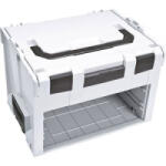 BS Systems Szerszámos láda tartalom nélkül Sortimo L-BOXX LS 306 600.001. 0108 ABS (H x Sz x Ma) 445 x 358 x 332 mm (600.001.0108) - aqua