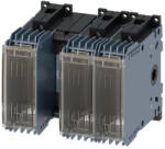 Siemens 3KF1306-0MB11 biztosítós szakaszolókapcsoló 3P 63A, NH-00/000, mellső hajtás, kar nélkül, kengyeles csatlakozó (3KF13060MB11)