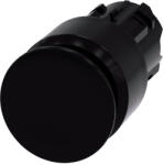 Siemens 3SU1000-1AA10-0AA0 nyomógombfej, 30mm-es, fekete, reteszoldás húzással Sirius (3SU10001AA100AA0)