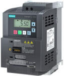 Siemens 6SL3210-5BB21-1BV1 frekvenciaváltó, 1x200-240VAC 1, 1kW/6A, beépített C1 szűrővel, BOP panellel, Siemens V20 Sinamics (6SL32105BB211BV1)