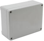 Univolt PKG 200 OP szürke páncéljellegű doboz előnyomott csőbevezetés nélkül 012046 Univolt (012046)