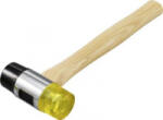TOOLCRAFT Gumi kalapács középpuha, középkemény 430 g 310 mm 1 db (TO-9991035) (TO-9991035)
