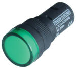 Tracon jelzőlámpa zöld 24V AC/DC 16mm Led - LJL16-GC (LJL16-GC)