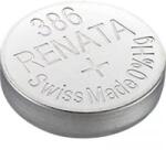 Renata 386 gombelem, ezüstoxid, 1, 55V, 130 mAh, Renata SR43W, SR43, SR1143, V386, D386, 260, H, 280-41, SB-B8, RW44, BS06 (386.CU MF) - aqua