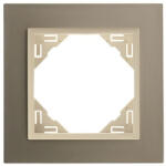 ELKO EP 90910 TTP METALLO 1-es keret, titán/gyöngyház, Elko Ep (90910TTP)