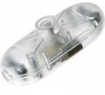 inter Bär 1 pólusú zsinórkapcsoló, 2 A 250 V/AC, átlátszó (5044-000.01)