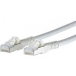 METZ CONNECT RJ45 Hálózati csatlakozókábel, CAT 6A S/FTP [1x RJ45 dugó - 1x RJ45 dugó] 5 m, fehér BTR Netcom (1308455088-E)
