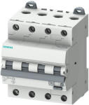 Siemens Áramvédős kismegszakító 4P C 10A 6kA 5SU1346-7FP10 Siemens (5SU13467FP10)
