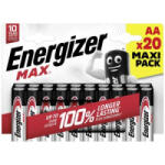 Energizer Max Ceruzaelem Alkáli mangán 1.5 V 20 db (E303331600) (E303331600)