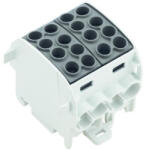 Weidmüller Fővezeték sorkapocs 4x 35/4x25mm2 fekete WPD 202 4X35/4X25 BK 1561690000 Weidmüller (1561690000) - lumenet