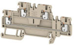 Weidmüller Többemeletes sorkapocs A2T 1.5 (0, 14-1, 5mm2), 500V/16A, bézs 2469370000 Weidmüller (2469370000)