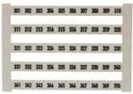 Weidmüller Sorkapocs jelölő szám 301-350 fehér DEK 6 FW 301-350 0468660301 Weidmüller (0468660301)