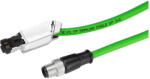 Siemens 6XV1871-5TN10 IE connecting cable M12-180/IE FC RJ45, 10m (szerelt kábel) (6XV18715TN10)