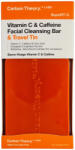 Carbon Theory SupaVIT-C Vitamin C & Caffeine Facial Cleansing Bar & Travel Tin