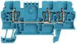 Weidmüller Átmenő sorkapocs ZDU 1.5/3AN BL (0, 05-1, 5mm2), 500V/17, 5A, kék 1775540000 Weidmüller (1775540000)
