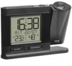 TFA (60.5017. 01) Rádiójel vezérlésű Ébresztőóra Fekete Riasztási idők 1 (60.5017.01)