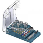 Heller 28914 6 Bit készlet 24 részes Belső kerek hatlap (TX), Kereszthornyú Phillips, Kereszthornyú Pozidriv, Belső hatlap, Külső hatlap (28914 6)