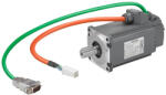 Siemens SIE 1FL6032-2AF21-1LA1 servomotor, Pn=0.2 kW, Nn=3000 rpm, M0=0, 64 Nm, MN=0, 64 Nm, tengelymagasság 30 mm, abszolút 20 bites (12 bites többfordulatú) jeladó, tartófék nélkül, IP65 (1FL60322AF211LA1)