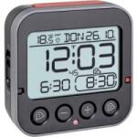 TFA 60.2550. 01 Rádiójel vezérlésű Ébresztőóra Fekete Riasztási idők 2 (60.2550.01)