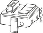 Siemens BVP: 047335 BD2-AK1/3SD163A161 leágazó, 3x1B 16A kismegszakító, 3xSchuko aljzat (BVP:047335)